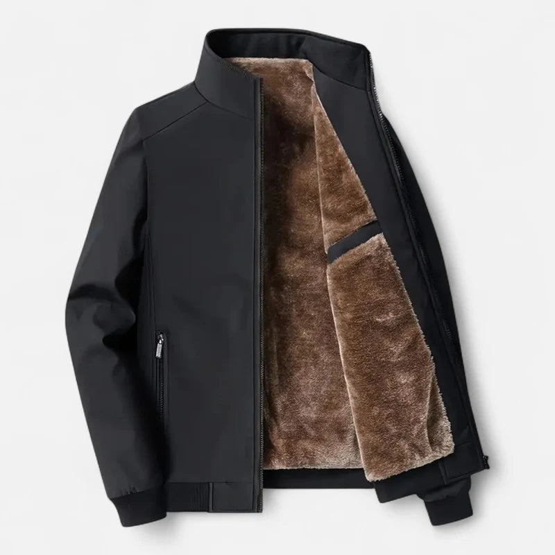 Delravo | Men's casual fleece-lined jacket