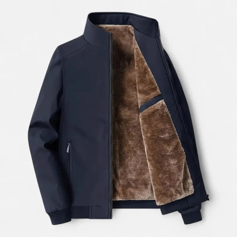 Delravo | Men's casual fleece-lined jacket