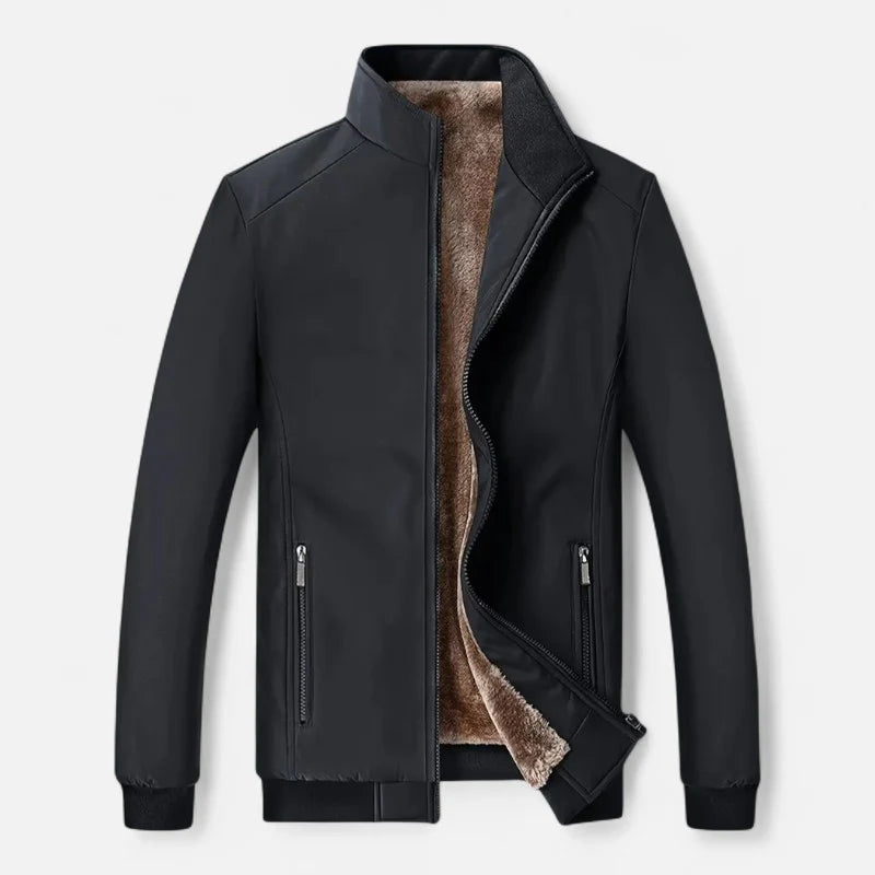 Delravo | Men's casual fleece-lined jacket