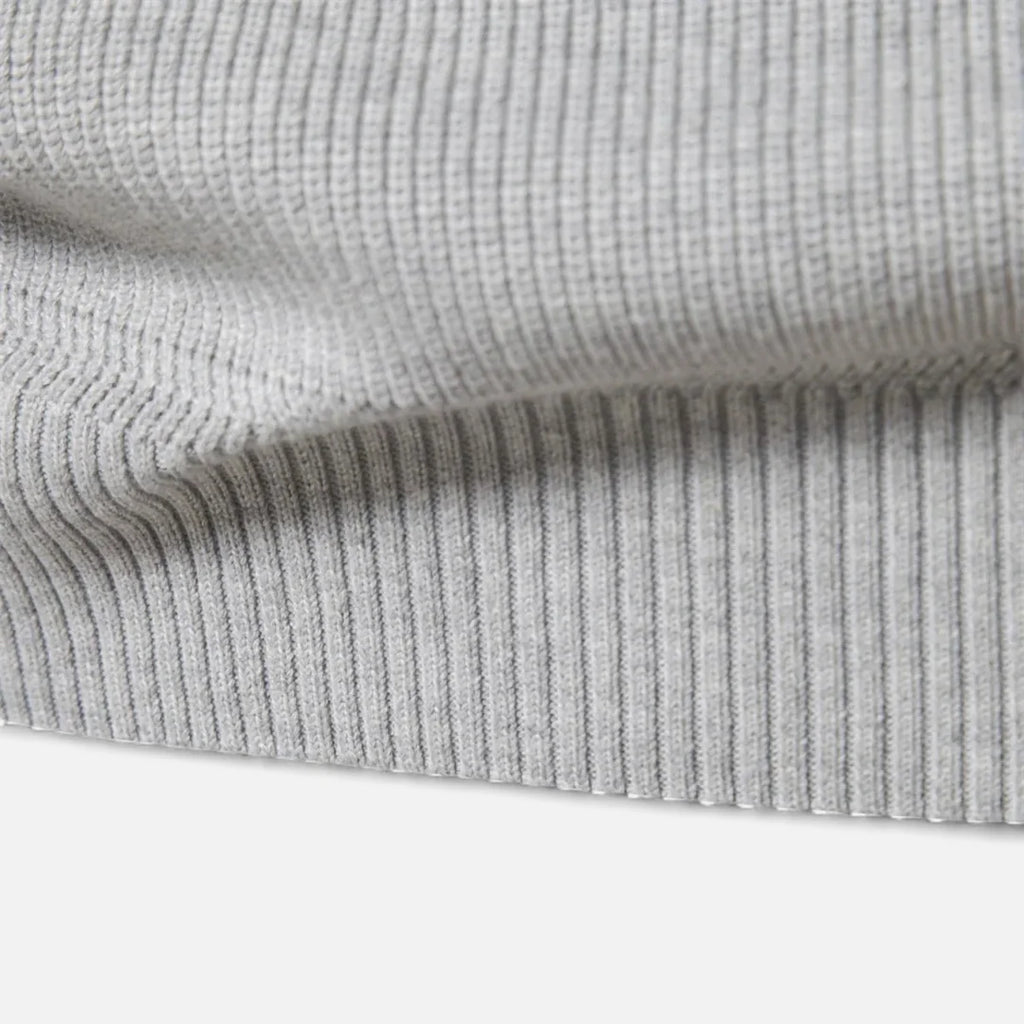 Delravo | Men’s Cotton Zip Sweater – Refined Knitwear for the Season