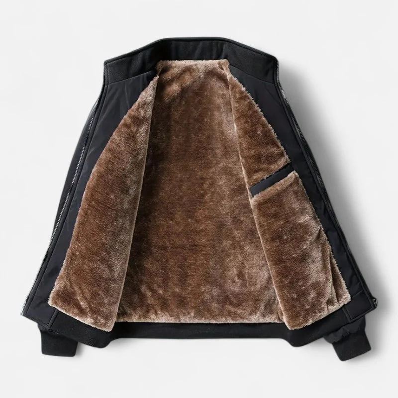 Delravo | Men's casual fleece-lined jacket