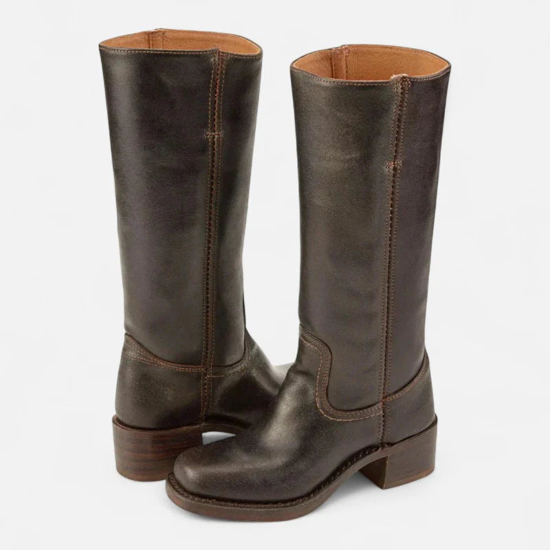 Delravo | Classic boots for women | Cowboy