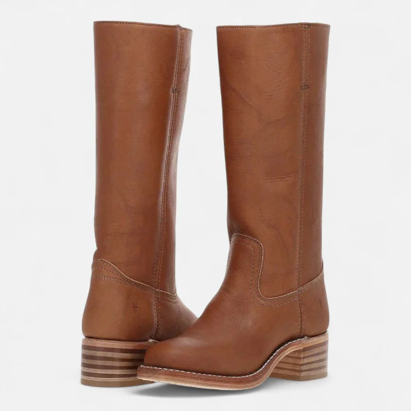 Delravo | Classic boots for women | Cowboy